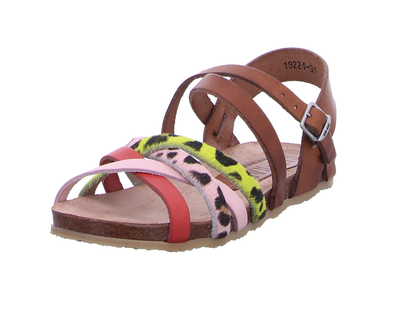 Ki.-Sandalen braun kombi