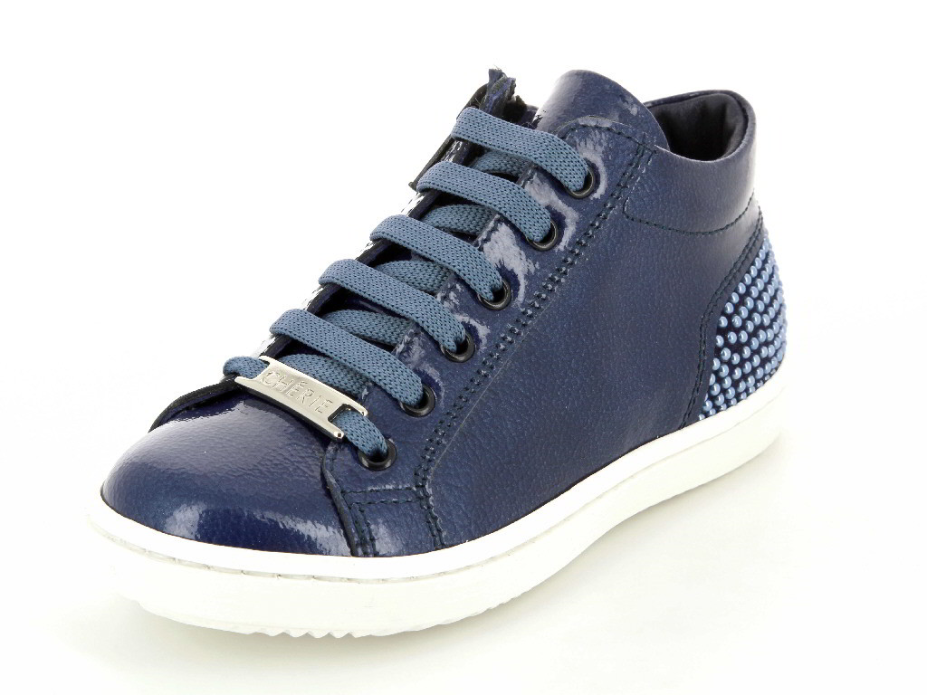 Cherié Schnür Boot cheri_k_schn_r_boot_blau_710_navy_1114